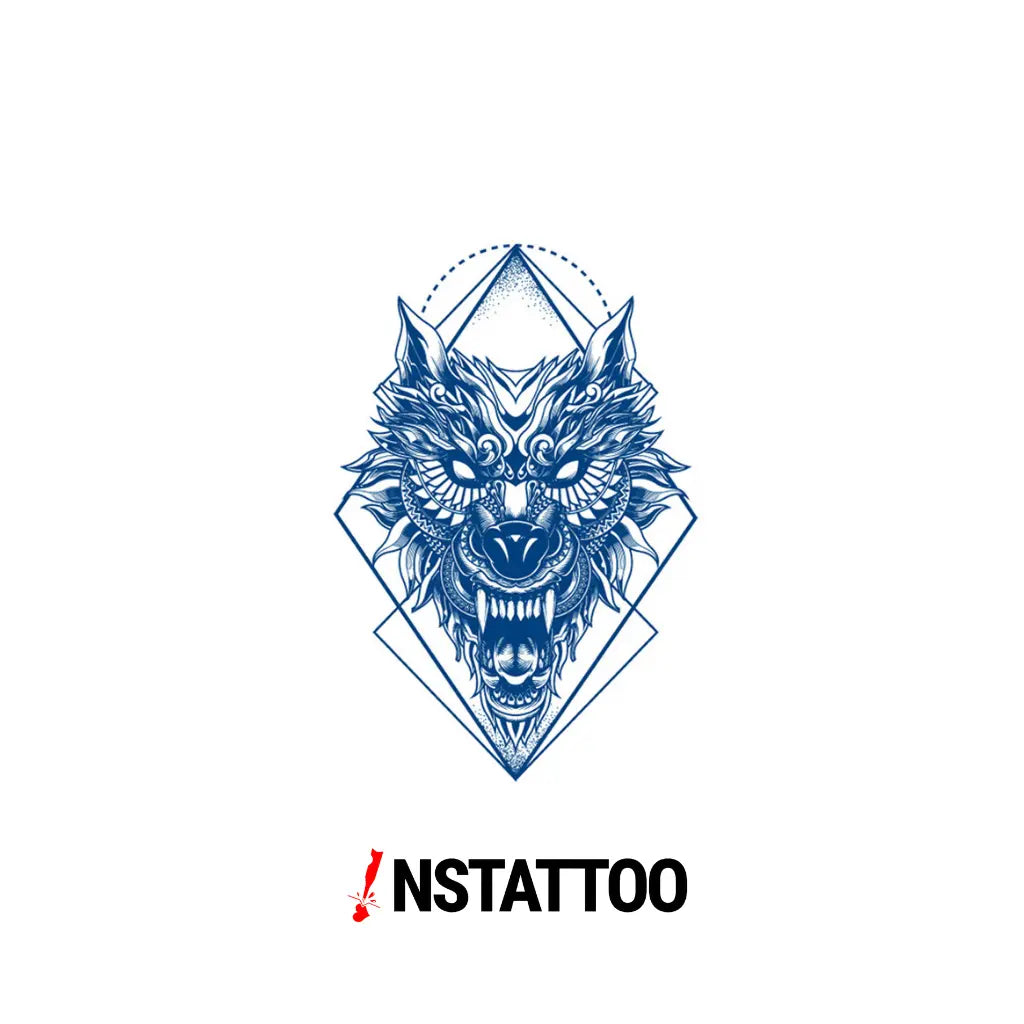 Bozkurt - Yarı Kalıcı Dövme - instattoo