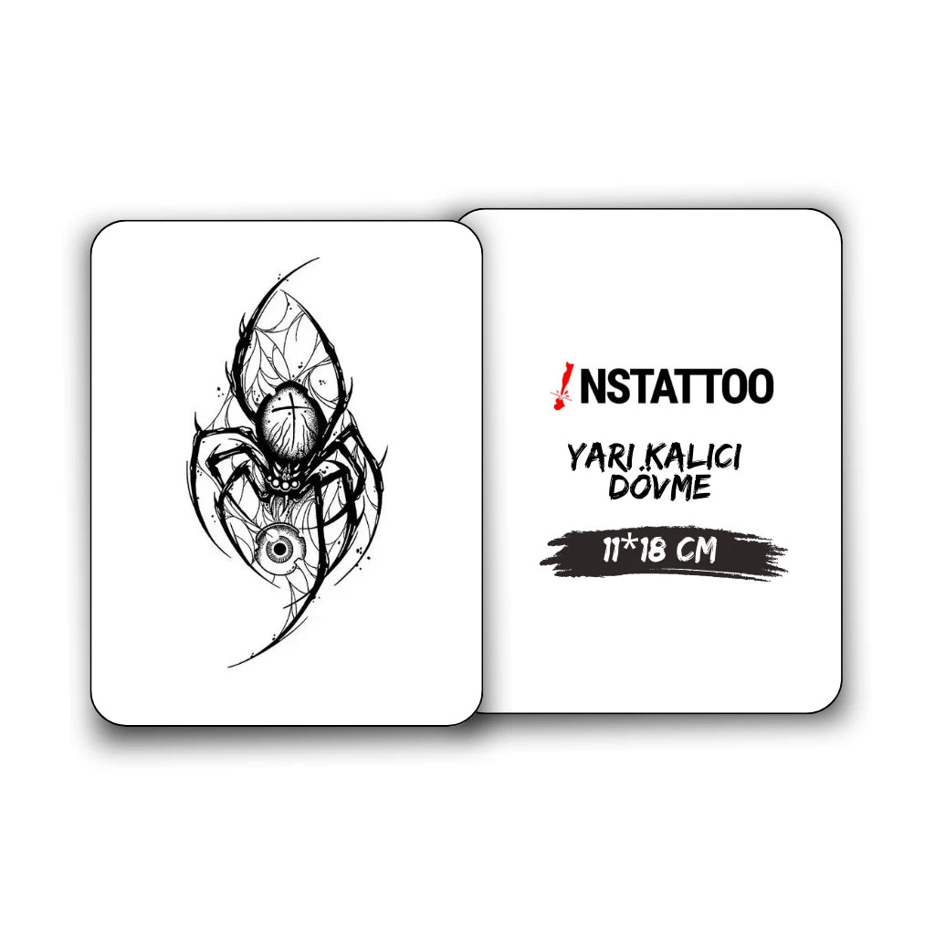 Arachne - Yarı Kalıcı Dövme