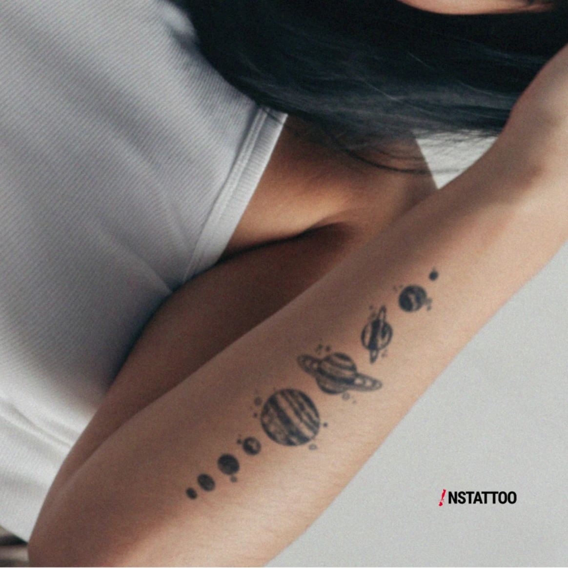 (Özel Tasarım) Milkyway - Yarı Kalıcı Dövme