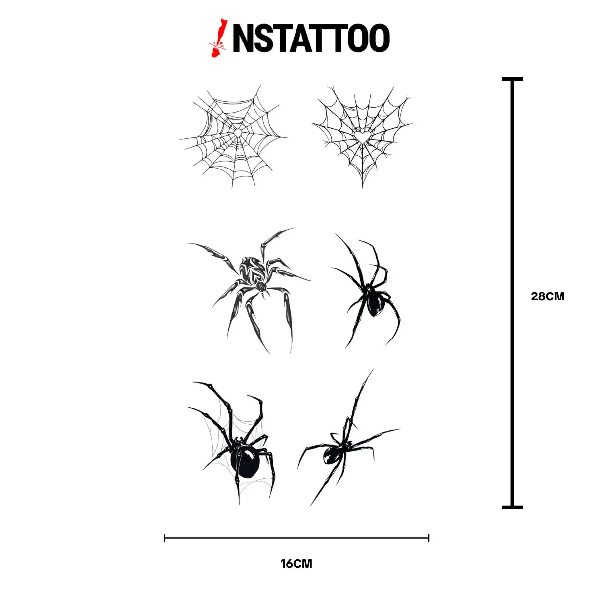 (Özel) Widow - Yarı Kalıcı Dövme
