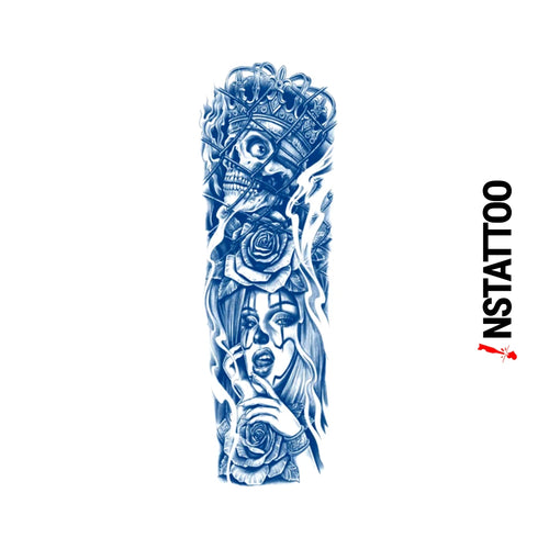 (Tüm Kol) Tempt - Yarı Kalıcı Dövme