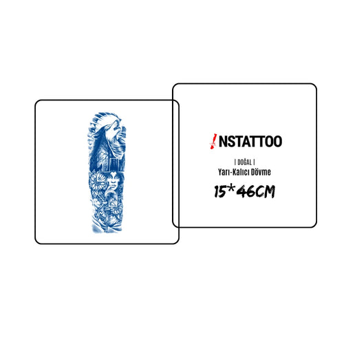 (Tüm Kol) Dired - Yarı Kalıcı Dövme