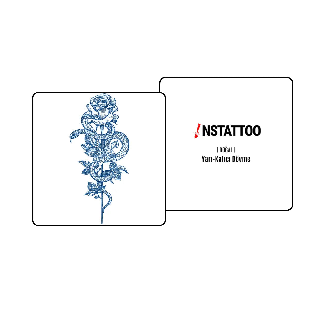 Conflict - Yarı Kalıcı Dövme - instattoo