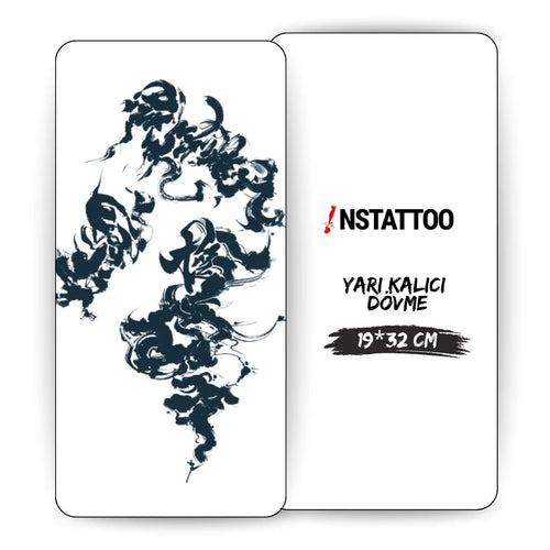 (Göğüs-Kol Kaplama) Nebula - Yarı Kalıcı Dövme