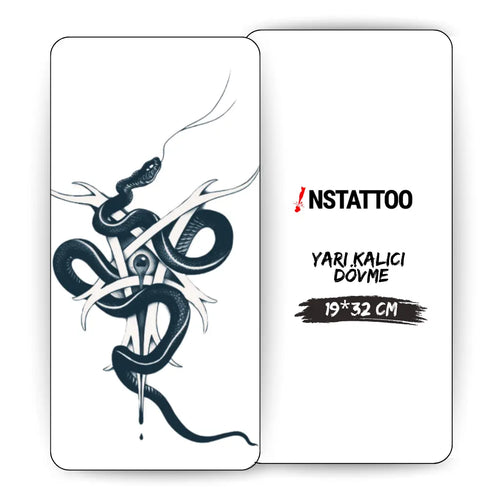 (Göğüs-Kol Kaplama) Gojo- Yarı Kalıcı Dövme