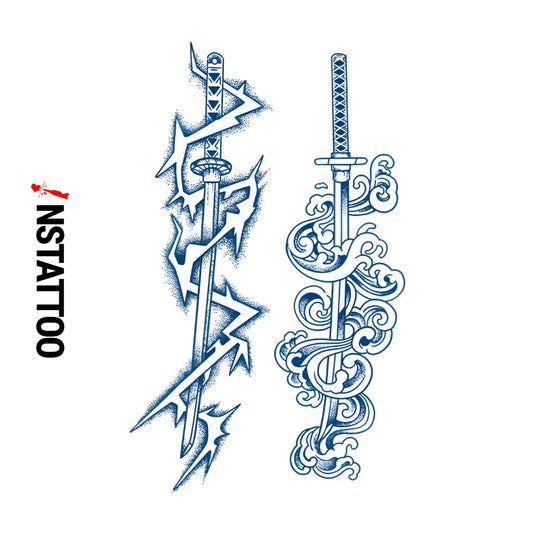 (DS) Zenitsu-Giyu - Yarı Kalıcı Dövme