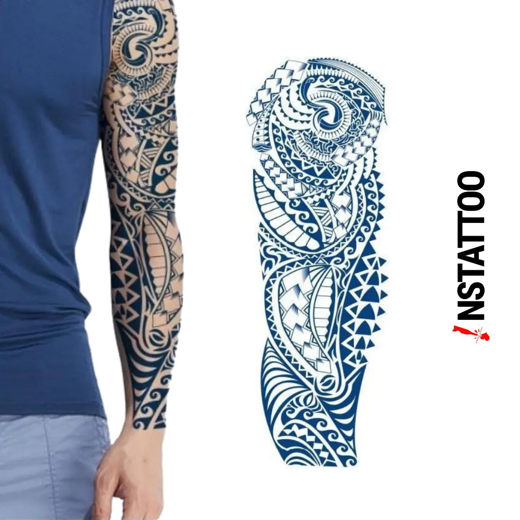 (Tüm Kol) Crust - Yarı Kalıcı Dövme