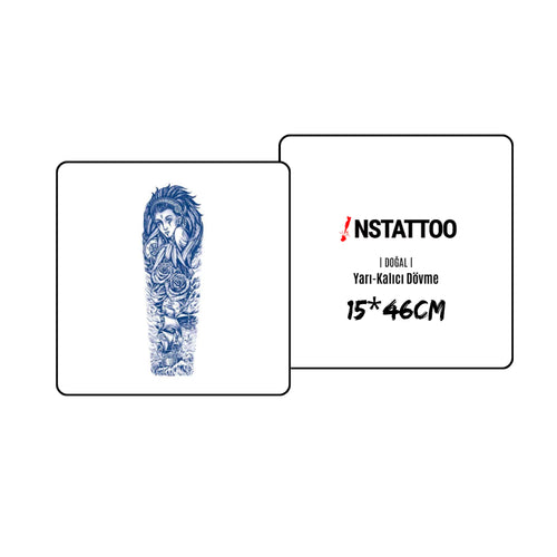 (Tüm Kol) Nodin -Yarı Kalıcı Dövme