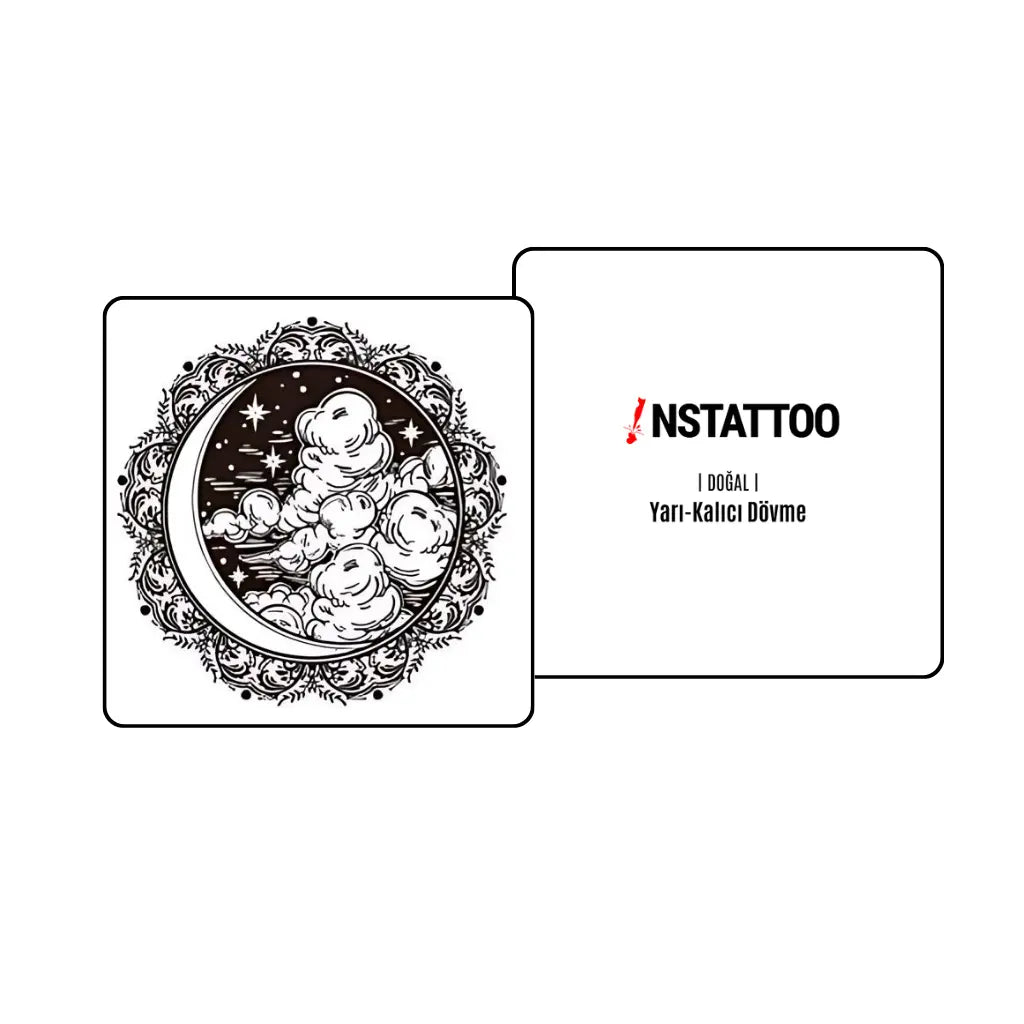 Hilal - Yarı Kalıcı Dövme - instattoo