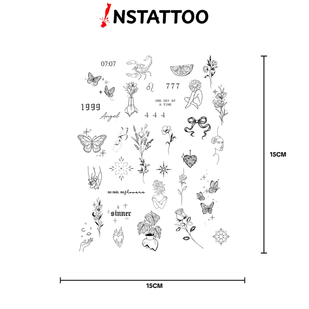 (Özel) 444 - Yarı Kalıcı Dövme
