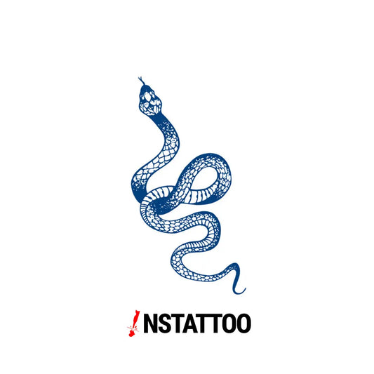 Snake - Yarı Kalıcı Dövme - instattoo