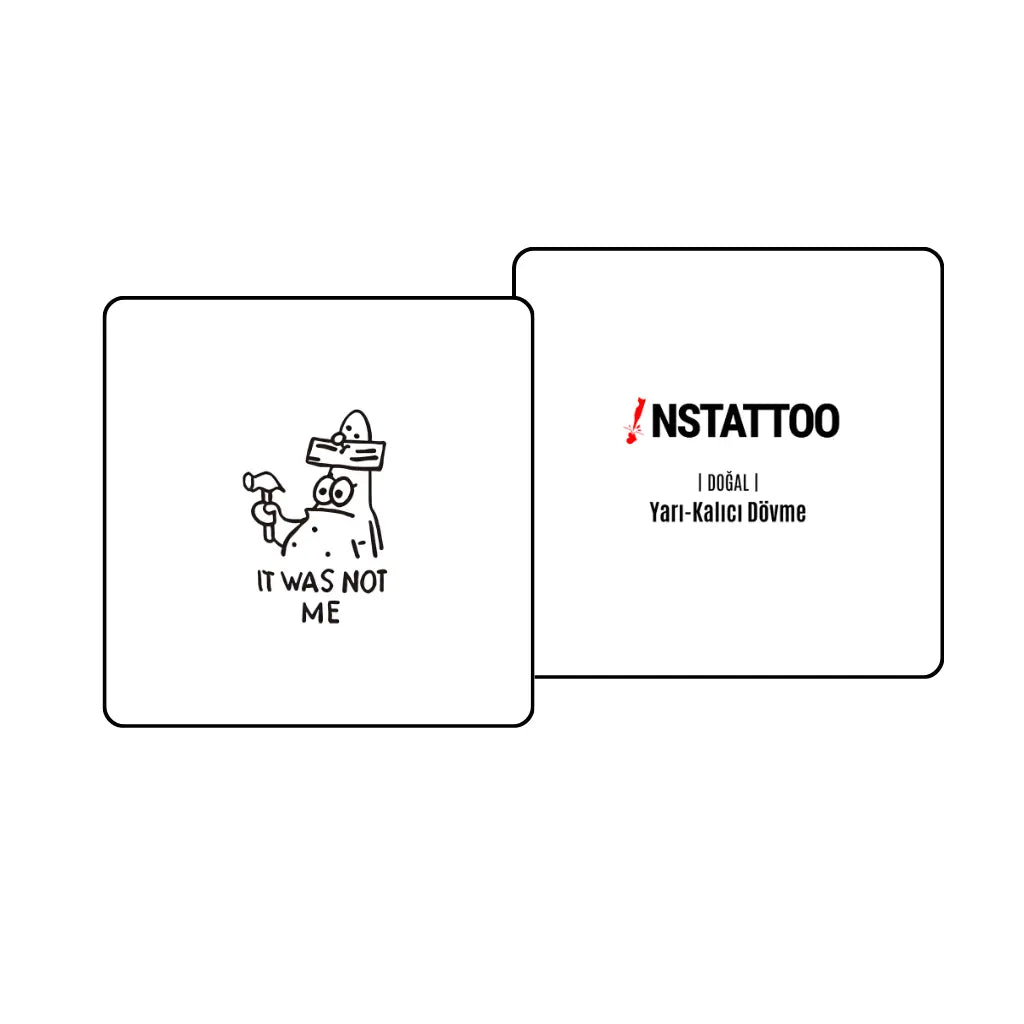 Patrick - Yarı Kalıcı Dövme - instattoo