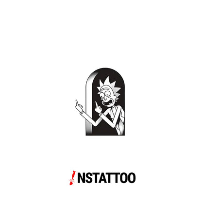 Rick - Yarı Kalıcı Dövme - instattoo