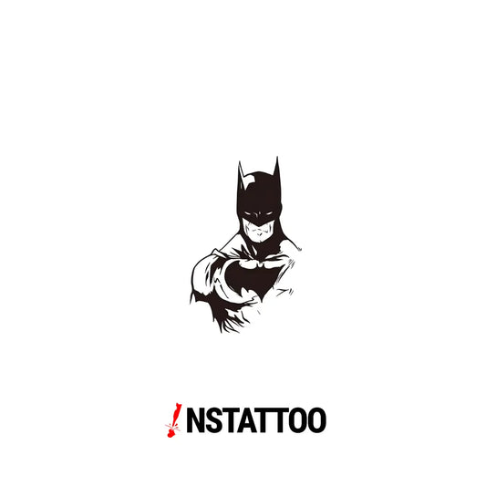 Dark Knight - Yarı Kalıcı Dövme - instattoo