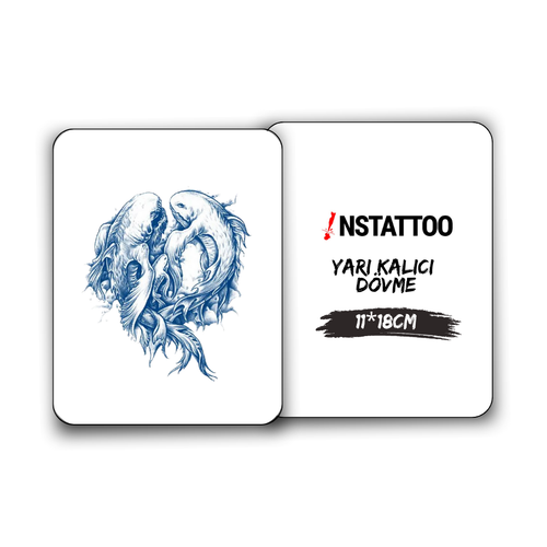 Pisces - Yarı Kalıcı Dövme