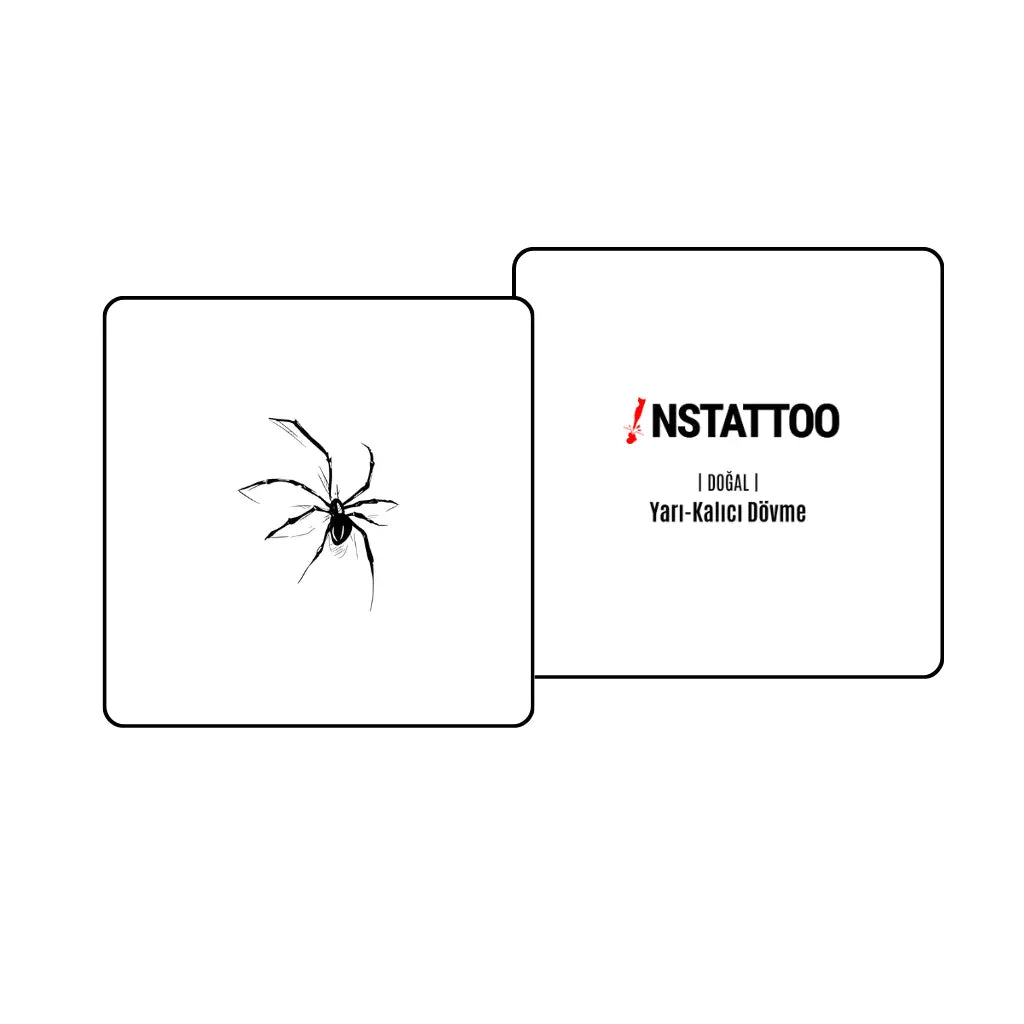 Spidey - Yarı Kalıcı Dövme - instattoo
