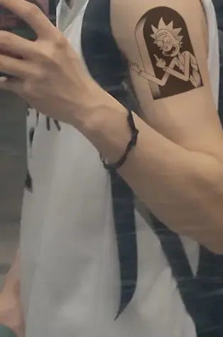 Rick - Yarı Kalıcı Dövme - instattoo