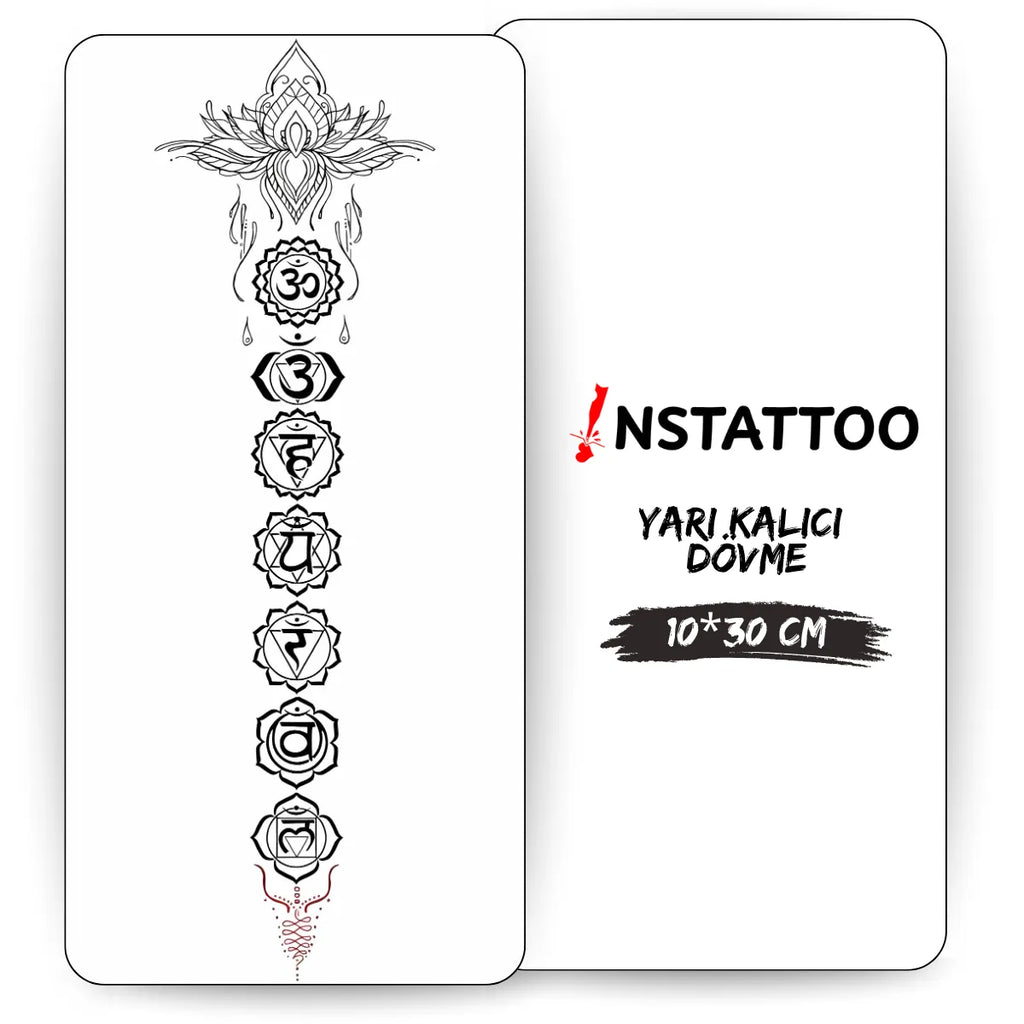 (Özel) 7-Sins - Yarı Kalıcı Dövme