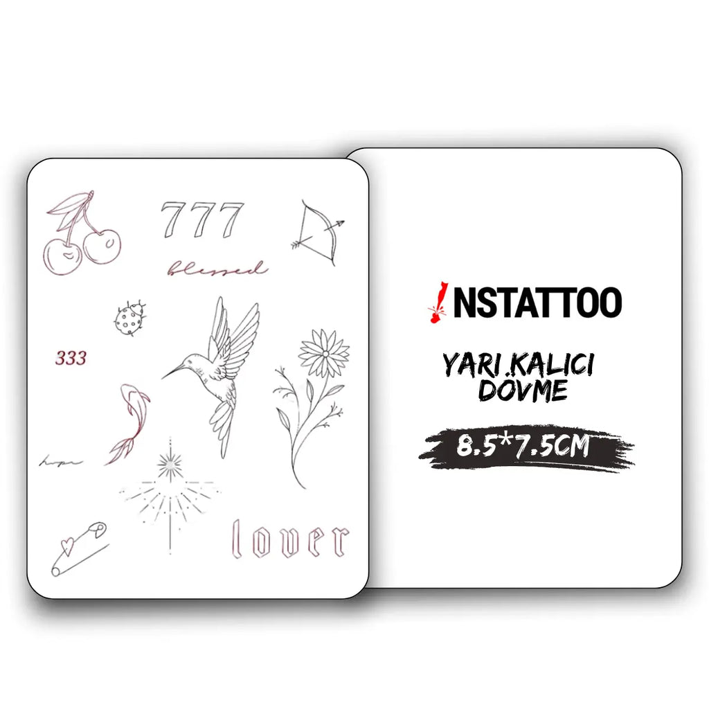 (Özel) 777 - Yarı Kalıcı Dövme