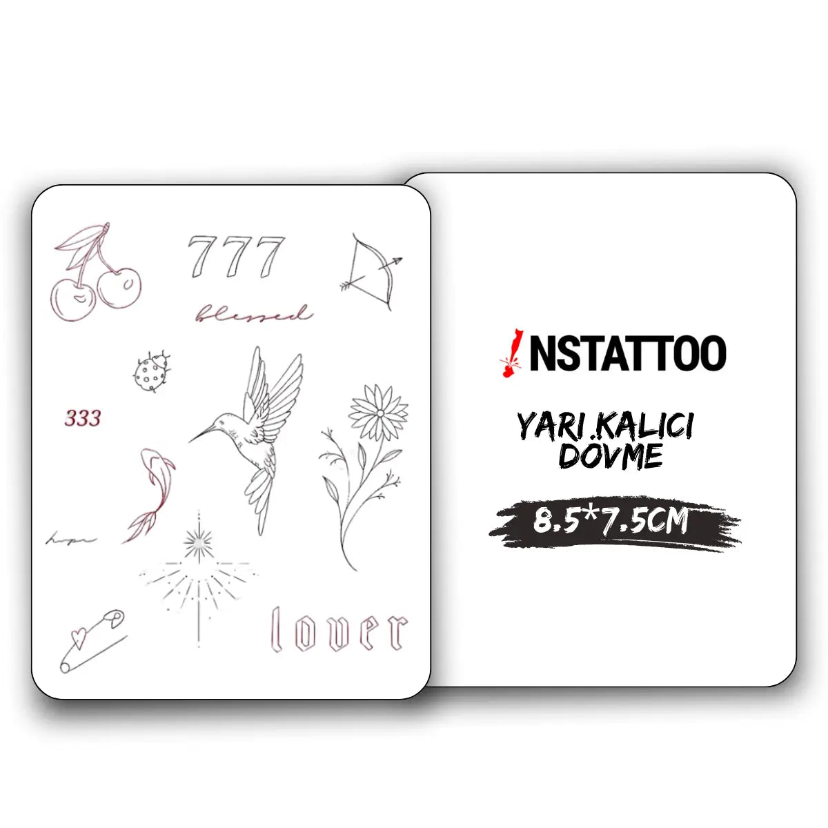 (Özel) 777 - Yarı Kalıcı Dövme