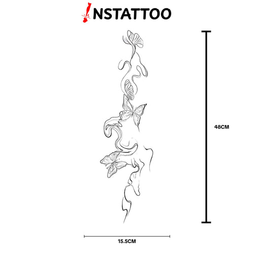 (Özel) Aurora - Yarı Kalıcı Dövme