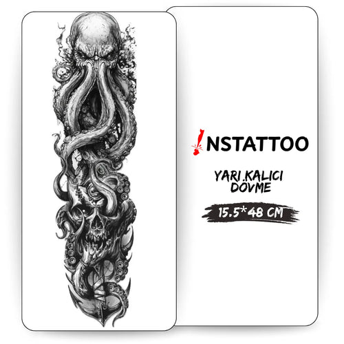 (Özel) Caribbean - Yarı Kalıcı Dövme