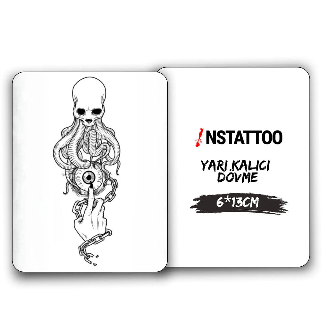 (Özel) Wicked - Yarı Kalıcı Dövme