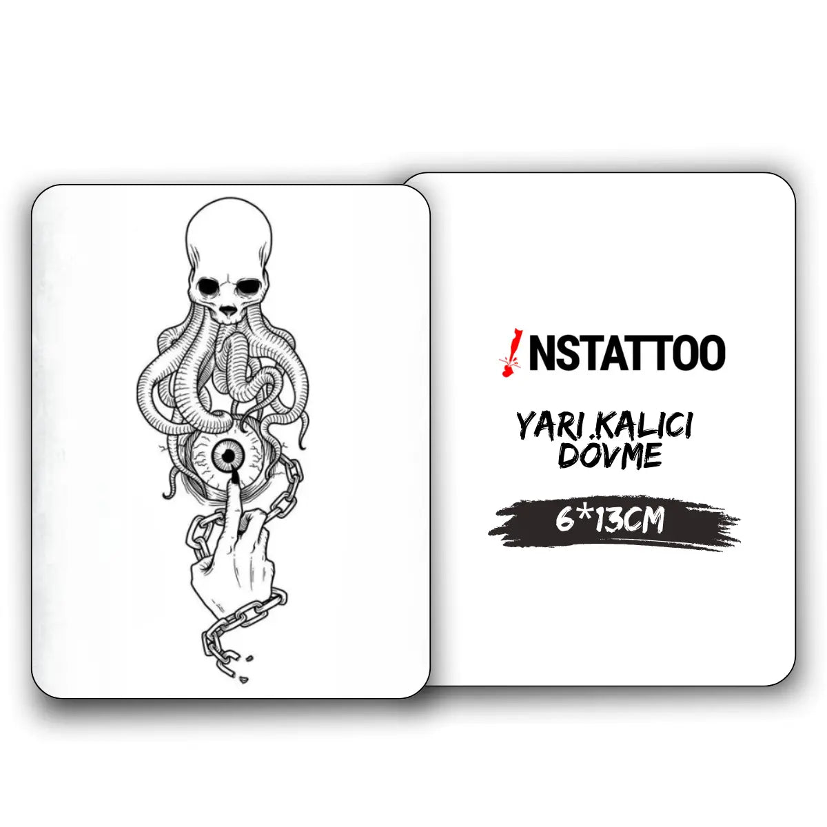 (Özel) Wicked - Yarı Kalıcı Dövme