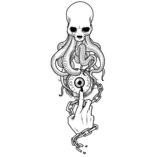 (Özel) Wicked - Yarı Kalıcı Dövme