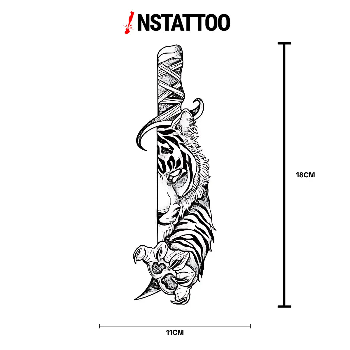 (Özel) Claw - Yarı Kalıcı Dövme