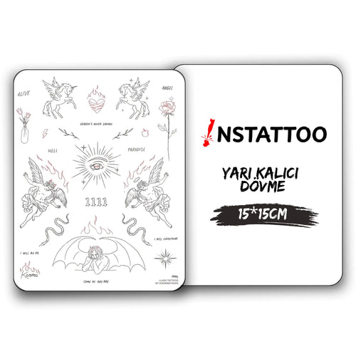 (Özel) Demonic - Yarı Kalıcı Dövme