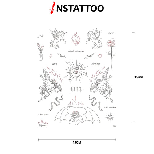 (Özel) Demonic - Yarı Kalıcı Dövme