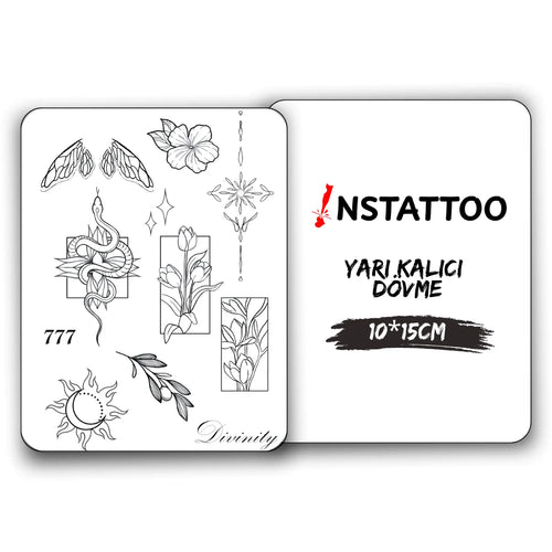 (Özel) Divinity - Yarı Kalıcı Dövme