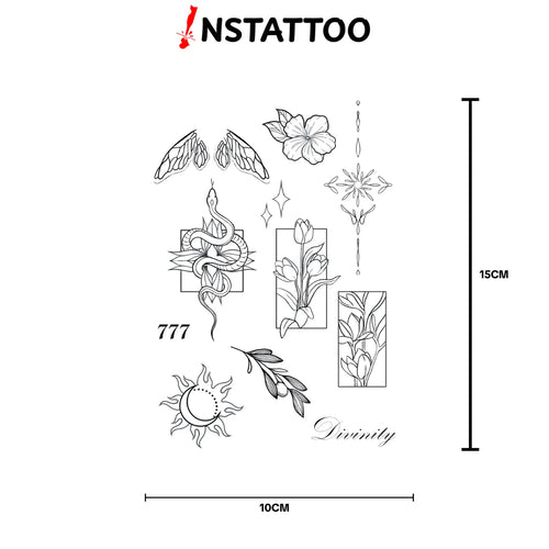 (Özel) Divinity - Yarı Kalıcı Dövme