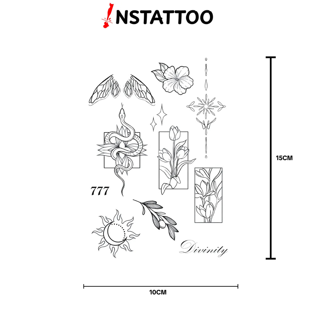 (Özel) Divinity - Yarı Kalıcı Dövme