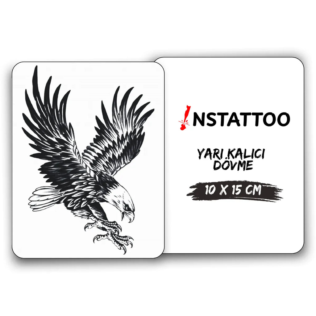 EAGLE - Yarı Kalıcı Dövme