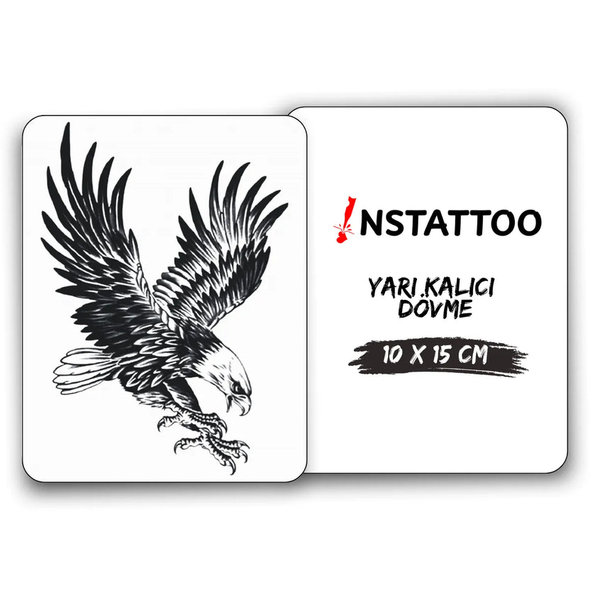 EAGLE - Yarı Kalıcı Dövme