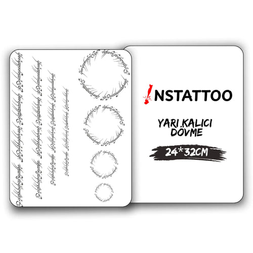 (Özel) Elvish - Yarı Kalıcı Dövme