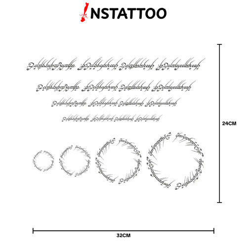 (Özel) Elvish - Yarı Kalıcı Dövme