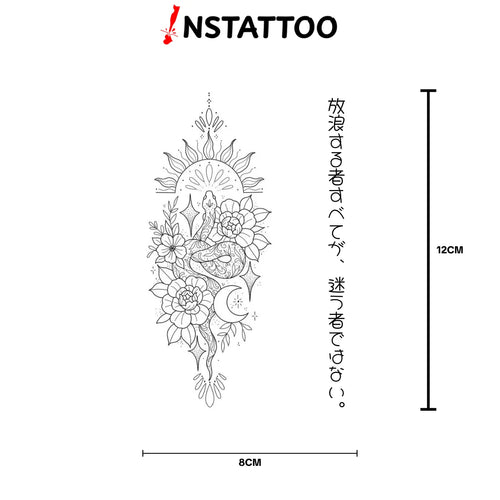 (Özel) Fernweh - Yarı Kalıcı Dövme