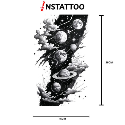 (Özel) Galaxy - Yarı Kalıcı Dövme