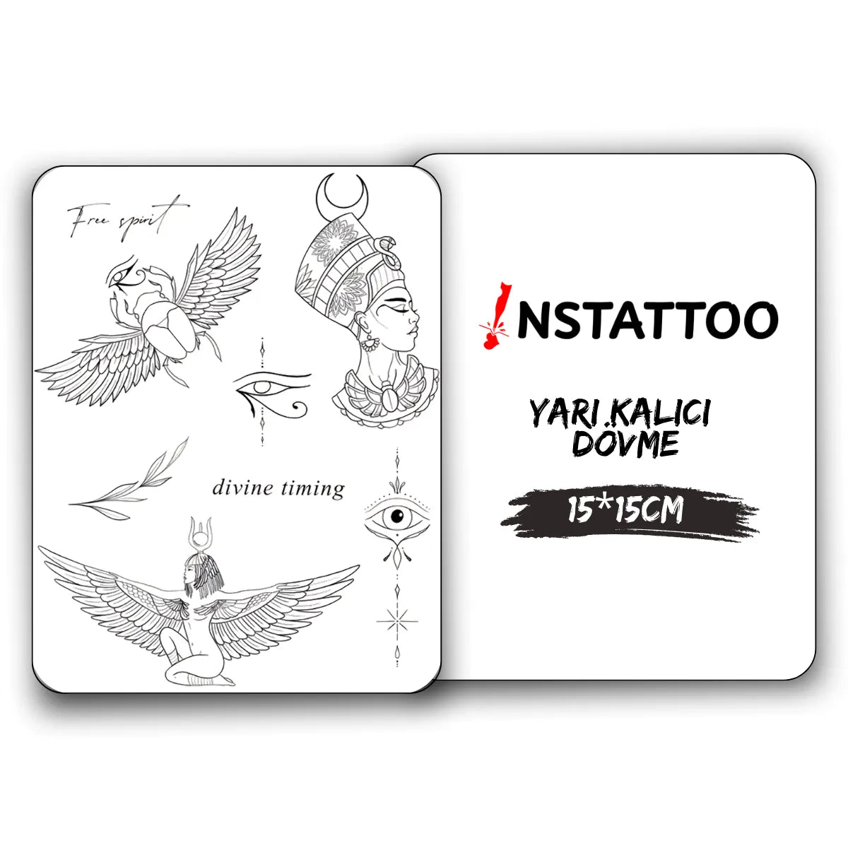 (Özel) Godess - Yarı Kalıcı Dövme