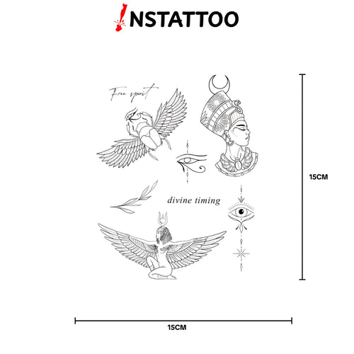 (Özel) Godess - Yarı Kalıcı Dövme
