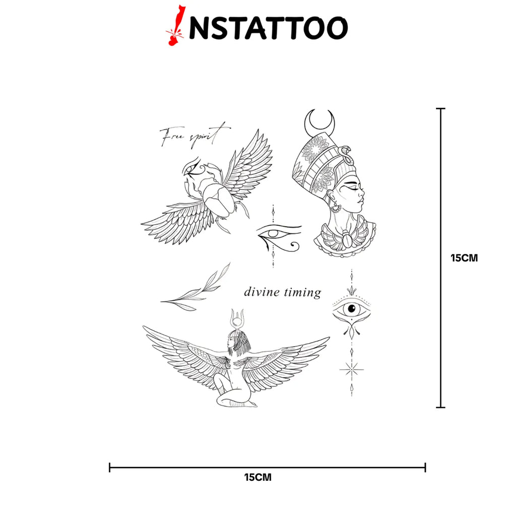 (Özel) Godess - Yarı Kalıcı Dövme