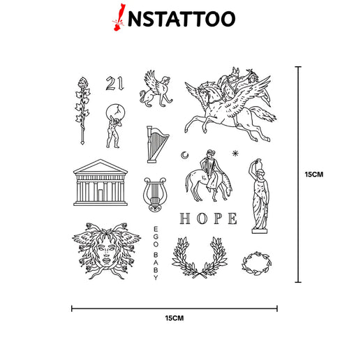 (Özel) Grek - Yarı Kalıcı Dövme