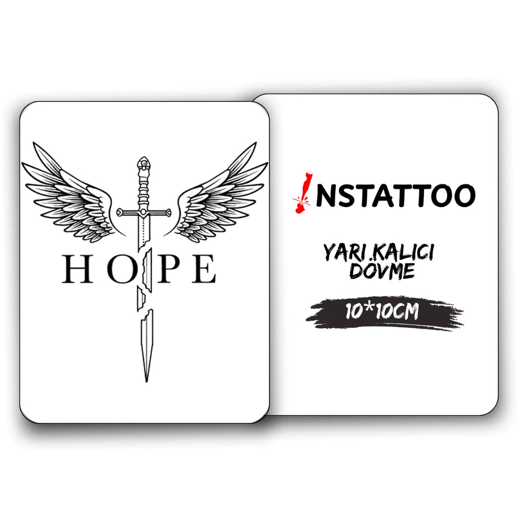 (Özel) Hope - Yarı Kalıcı Dövme