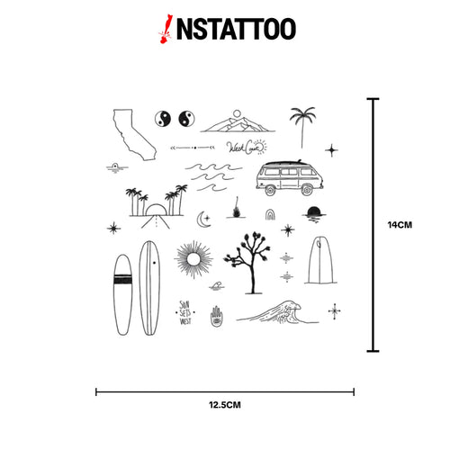 (Özel) Journey - Yarı Kalıcı Dövme