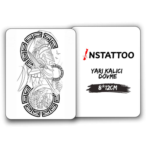 (Özel) Leonidas - Yarı Kalıcı Dövme