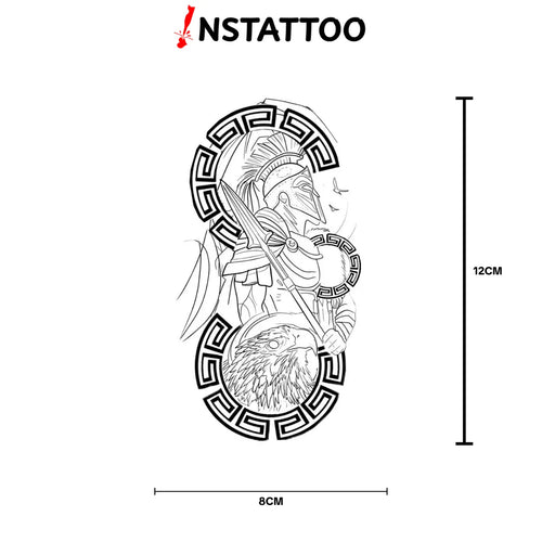 (Özel) Leonidas - Yarı Kalıcı Dövme