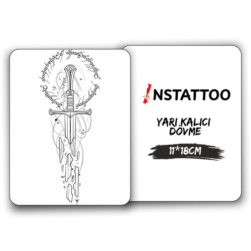 (Özel) Narsil - Yarı Kalıcı Dövme